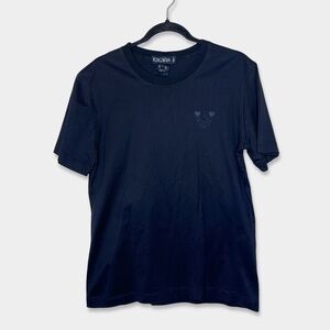 ESCADA Mararetha Ley Tee Size 40 Black Embroidered Design GUC